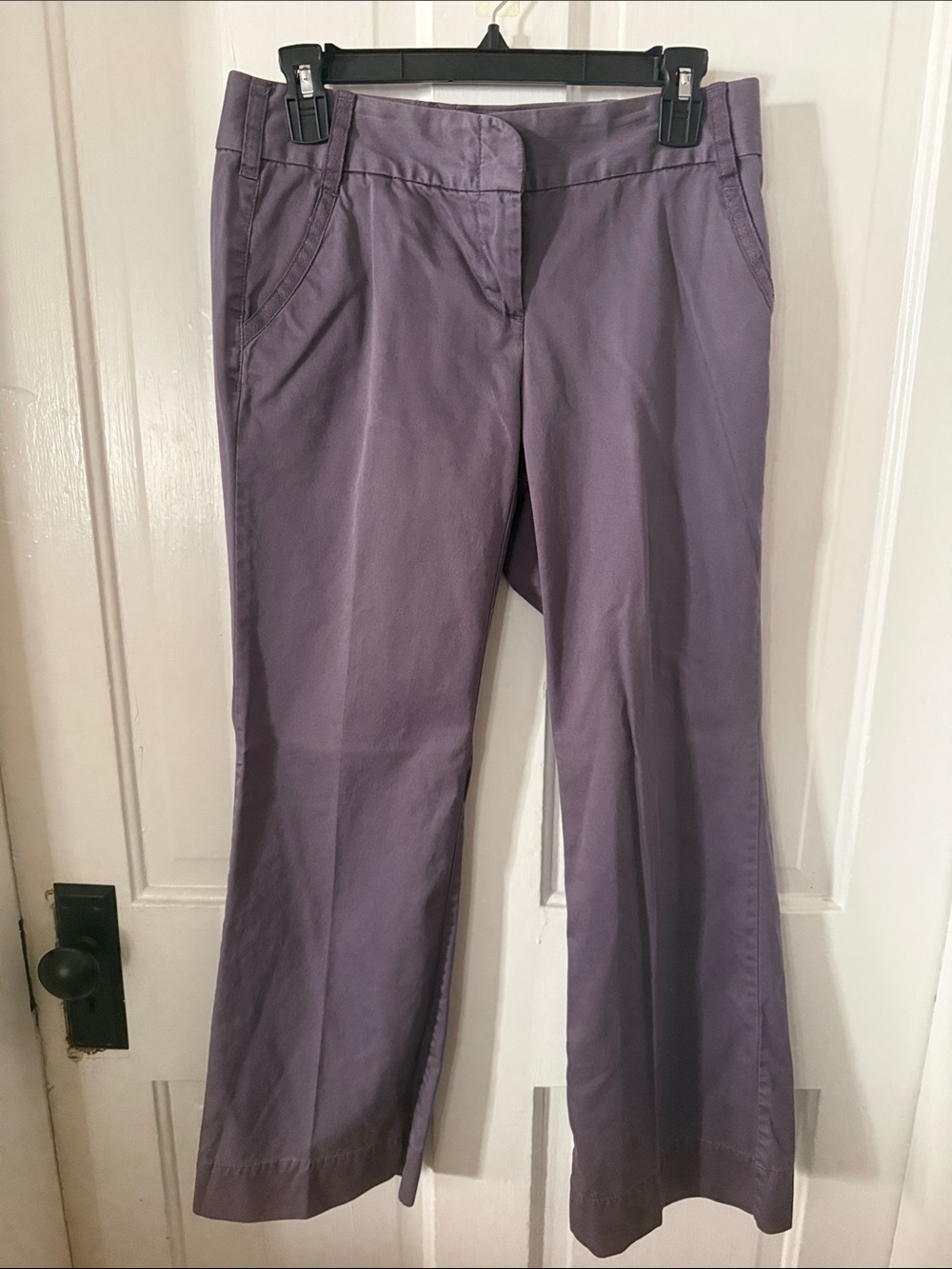 Moda International Lavender Boot Cut Pants